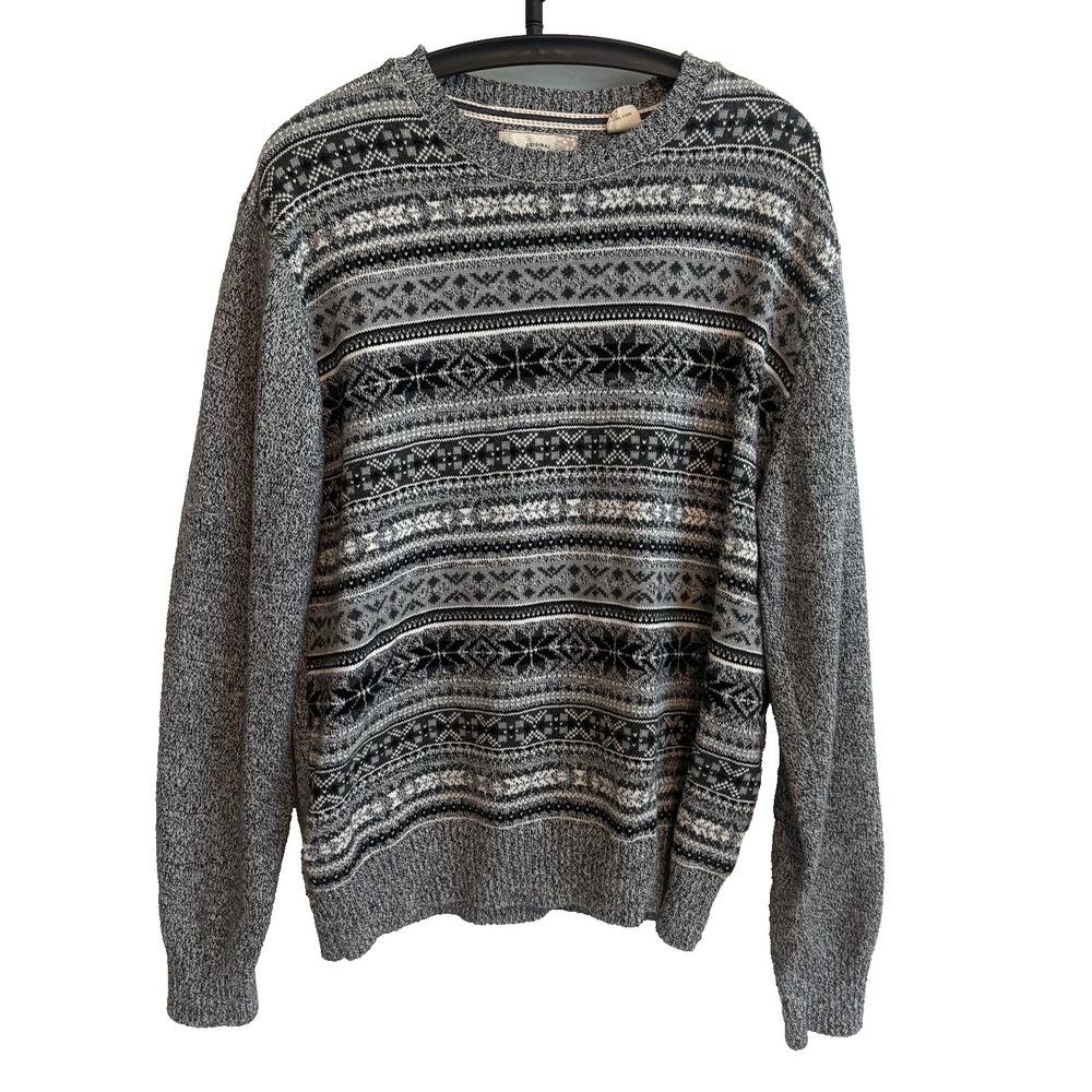 Waterproof Vintage Mens Knit Crewneck Sweater XL Classic Heritage Americana